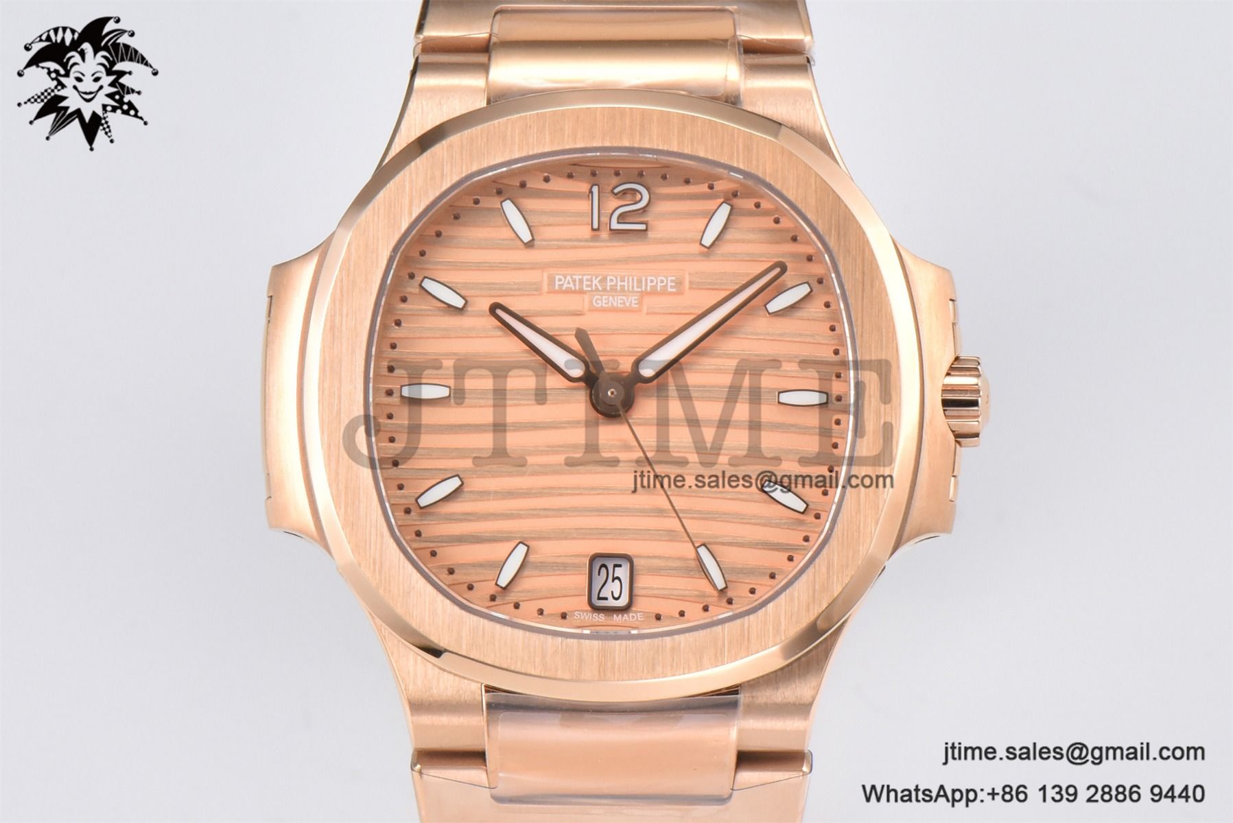 Nautilus 7118 Ladies RG PPF 1:1 Best Edition RG Dial on RG Bracelet 324CS - Image 2