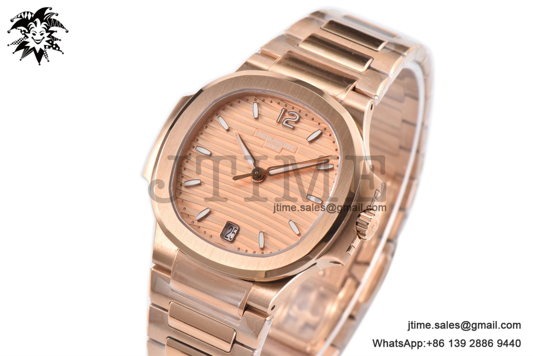 Nautilus 7118 Ladies RG PPF 1:1 Best Edition RG Dial on RG Bracelet 324CS