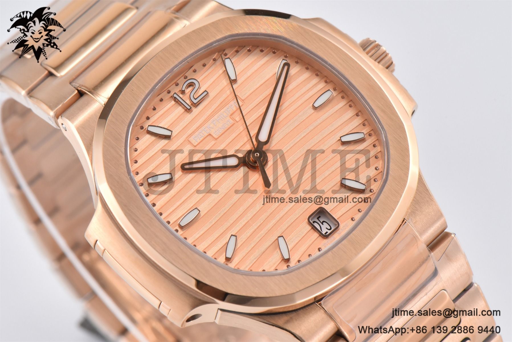 Nautilus 7118 Ladies RG PPF 1:1 Best Edition RG Dial on RG Bracelet 324CS - Image 5