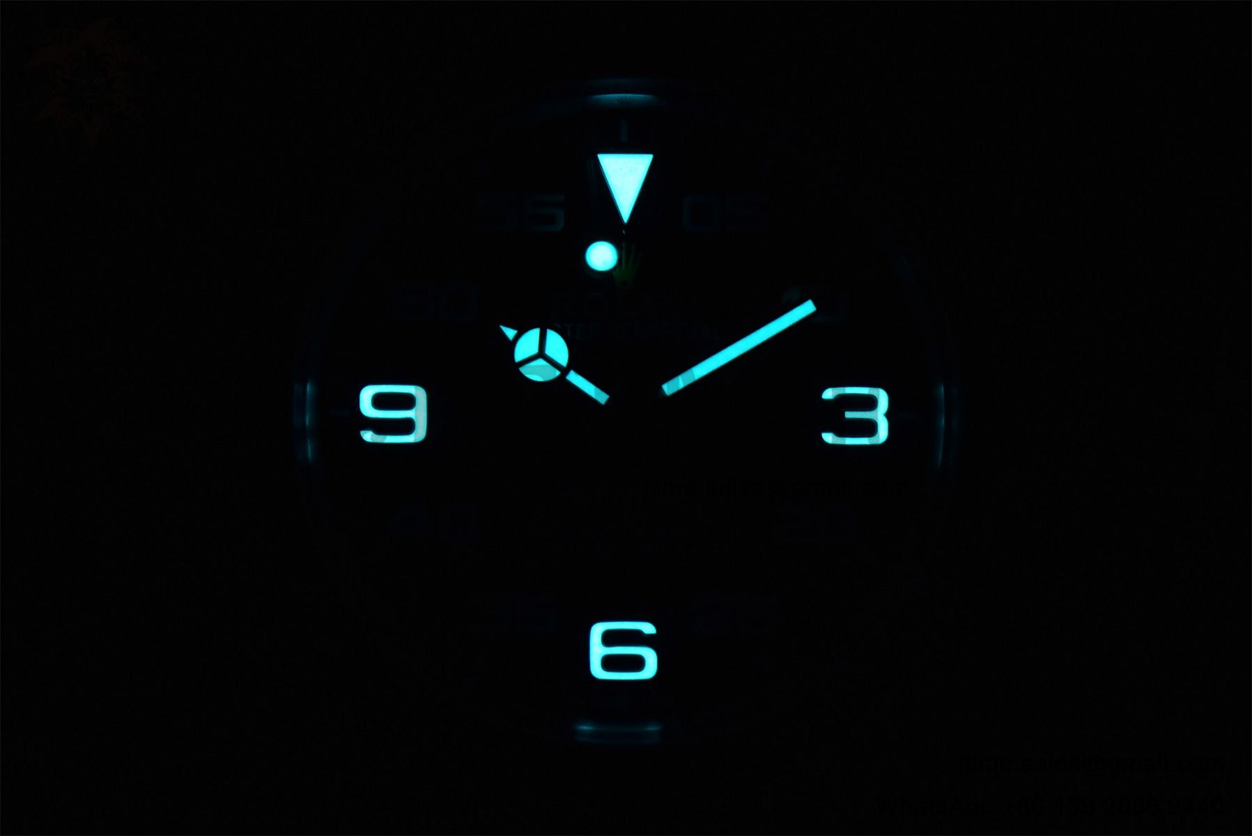 Air-King 126900 40mm SS Clean 1:1 Best Edition Black Dial on SS Bracelet VR3230 - Image 27