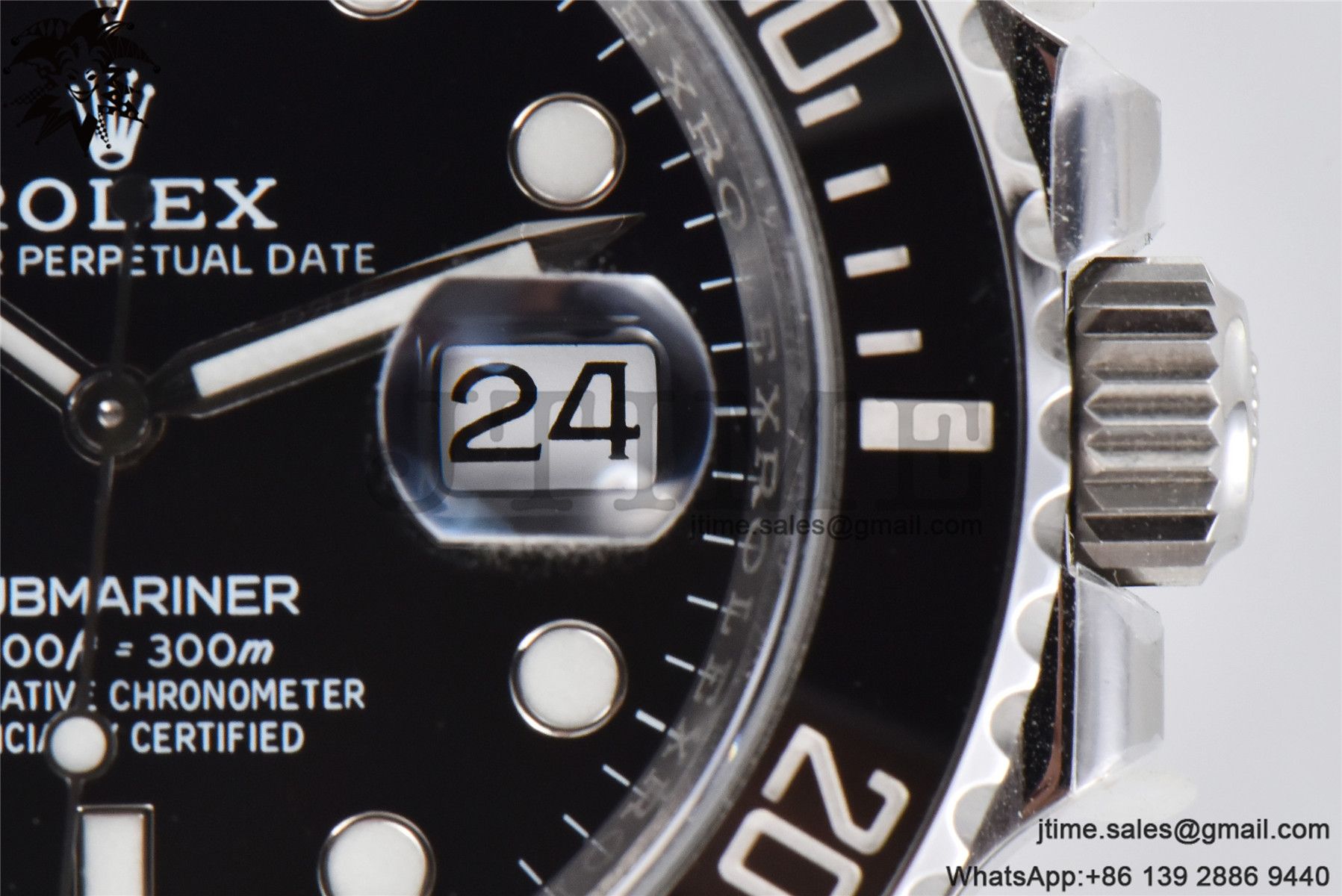 Submariner 116610 LN Black Ceramic 904L Steel JVSF 1:1 Best Edition VR3135 - Image 11
