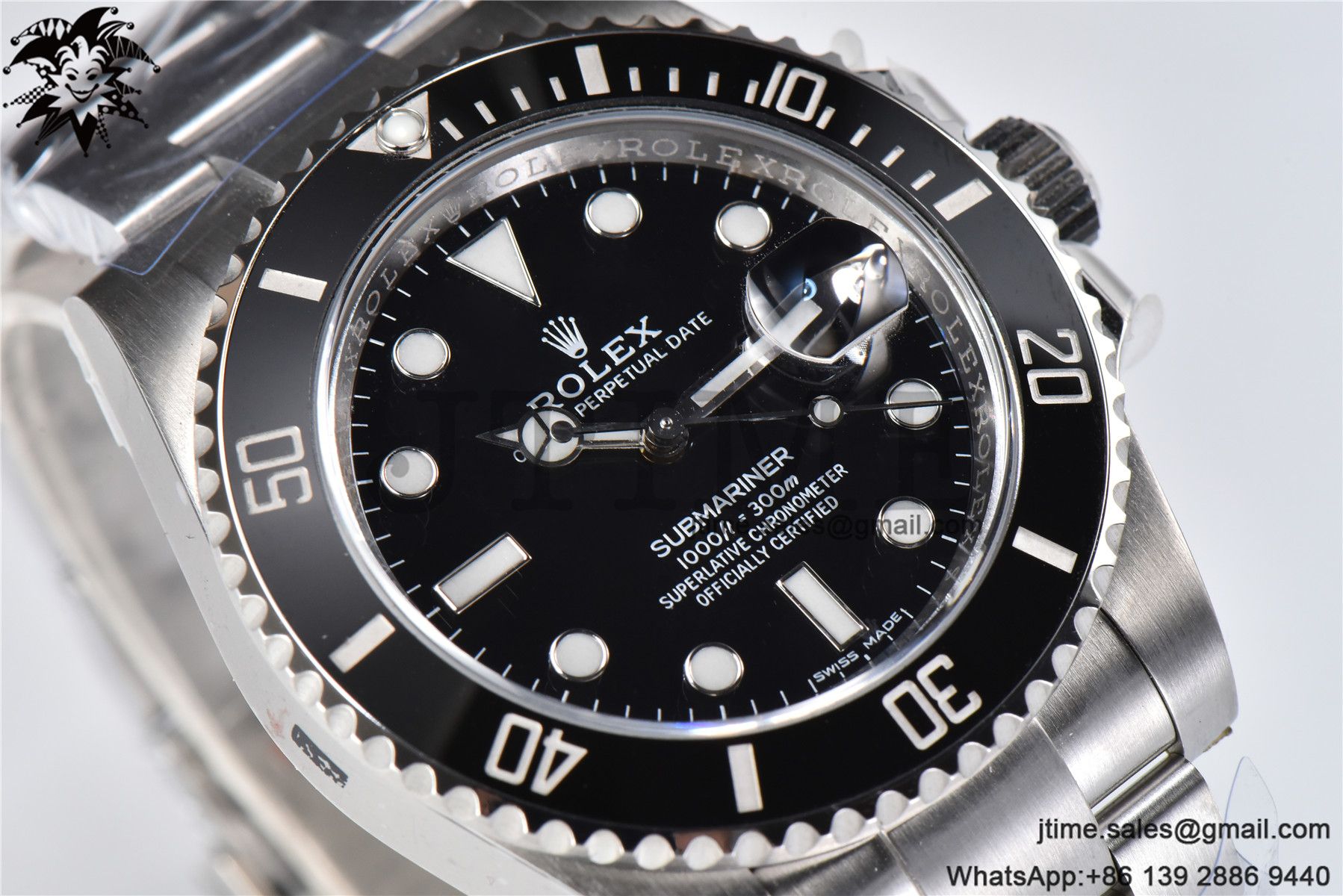 Submariner 116610 LN Black Ceramic 904L Steel JVSF 1:1 Best Edition VR3135 - Image 6