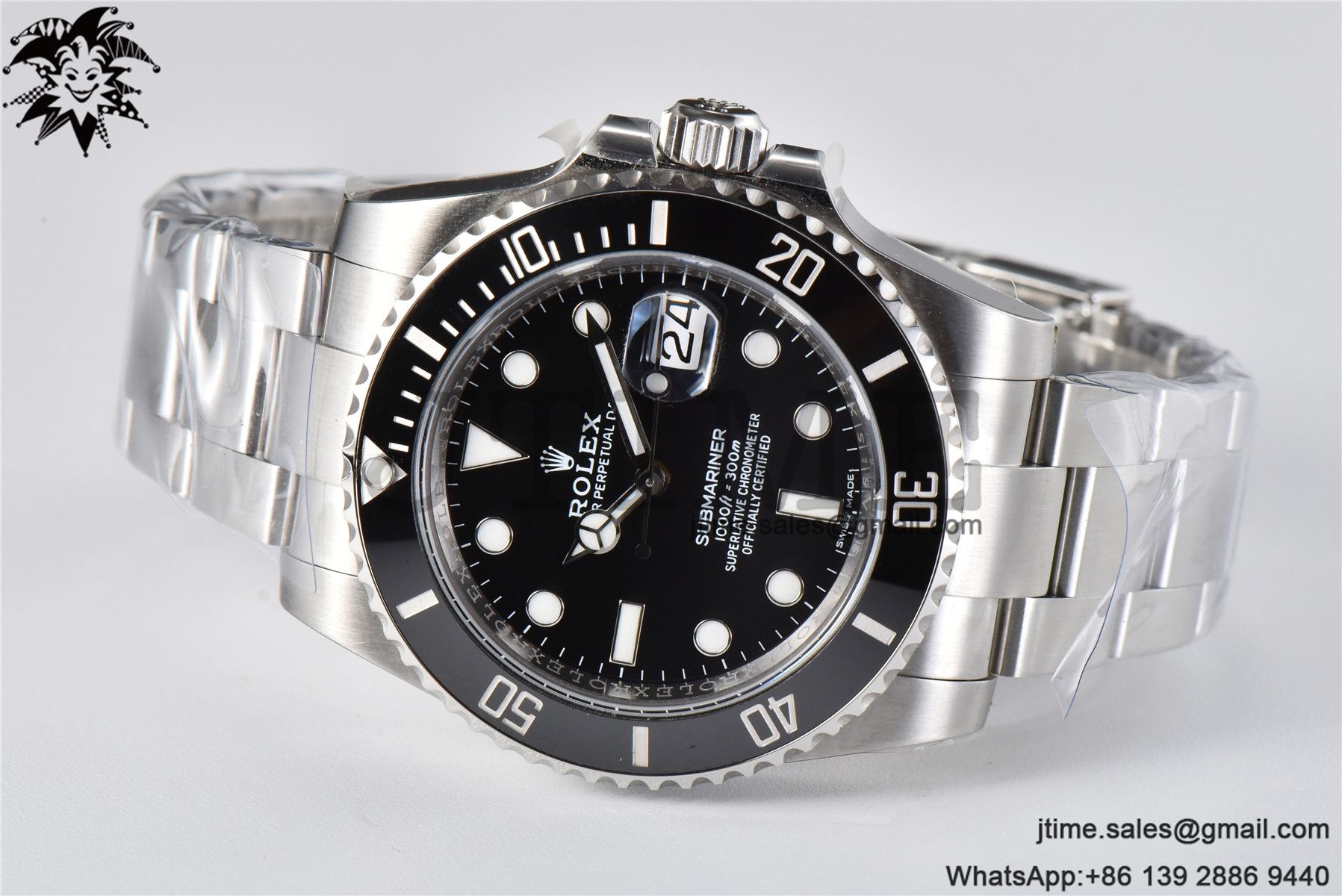 Submariner 116610 LN Black Ceramic 904L Steel JVSF 1:1 Best Edition VR3135 - Image 5