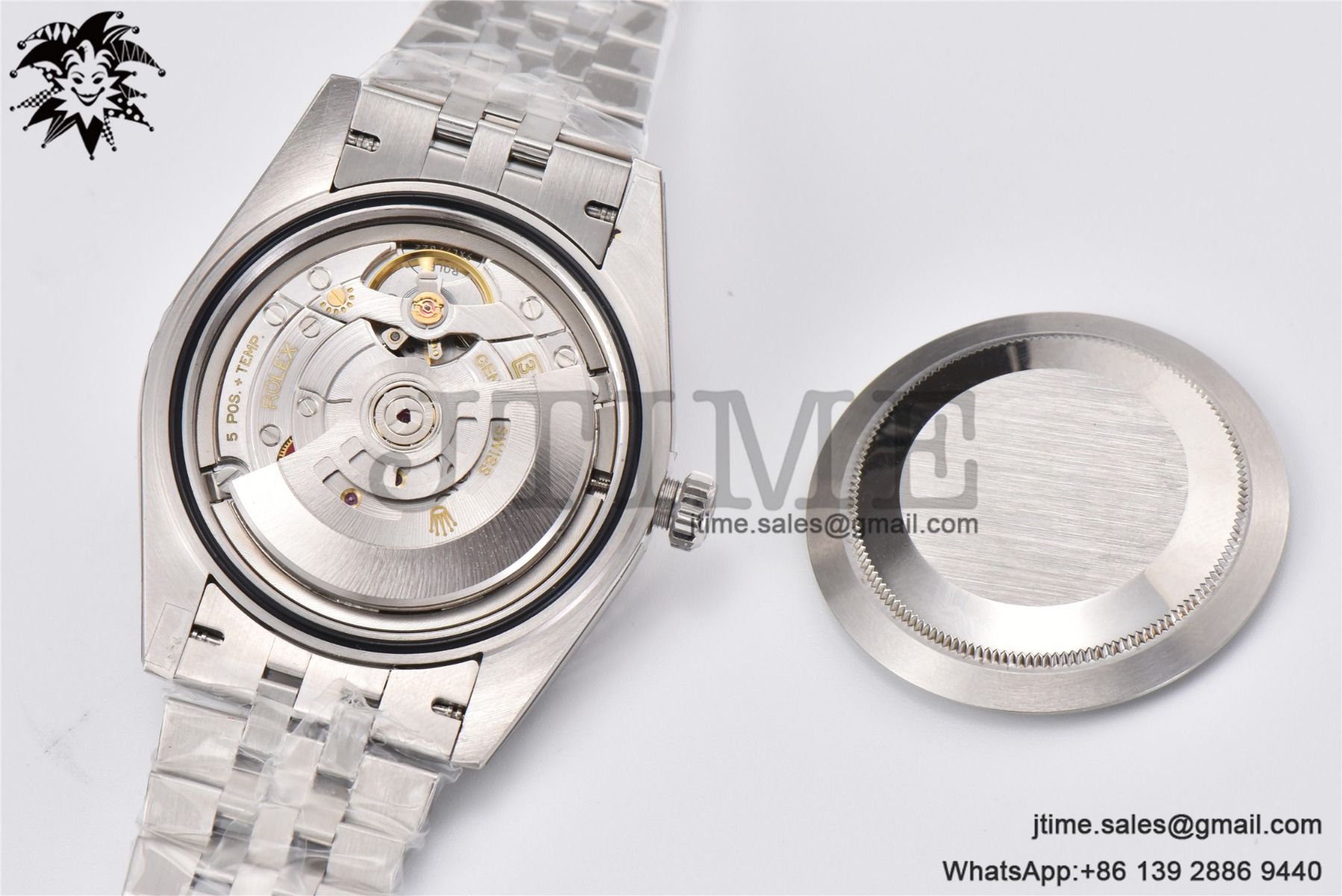 DateJust 41 126332 BPF 1:1 Best Edition Silver Fluted Dial on SS/RG Jubilee Bracelet VR3235 - Image 15