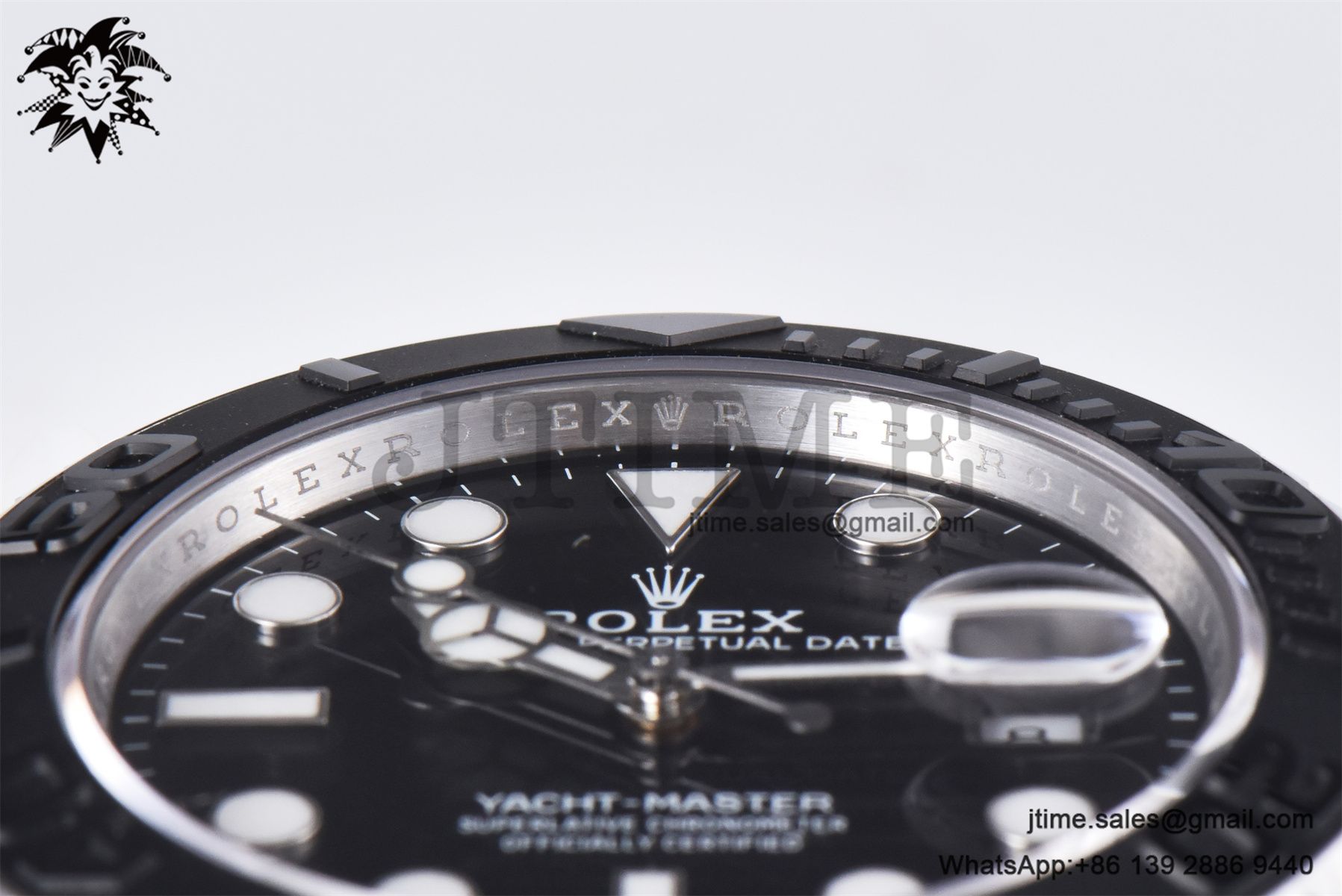 Yacht-Master 42mm 226659 Gold Factory 1:1 Best Edition Ceramic Bezel Black Dial on Oysterflex Strap VR3235 (Tungsten Heavy Version) - Image 7