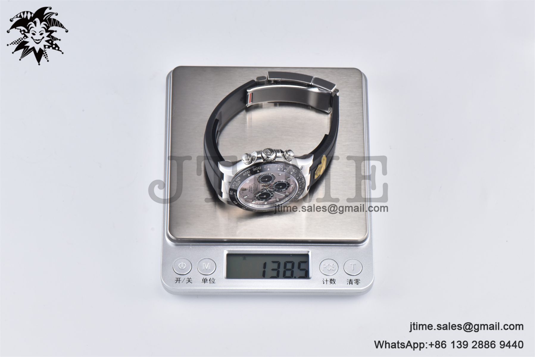 Daytona 116519 Gold Factory 1:1 Best Edition Grey Dial on Oysterflex Rubber Strap SA4130(Tungsten Heavy Version) - Image 7