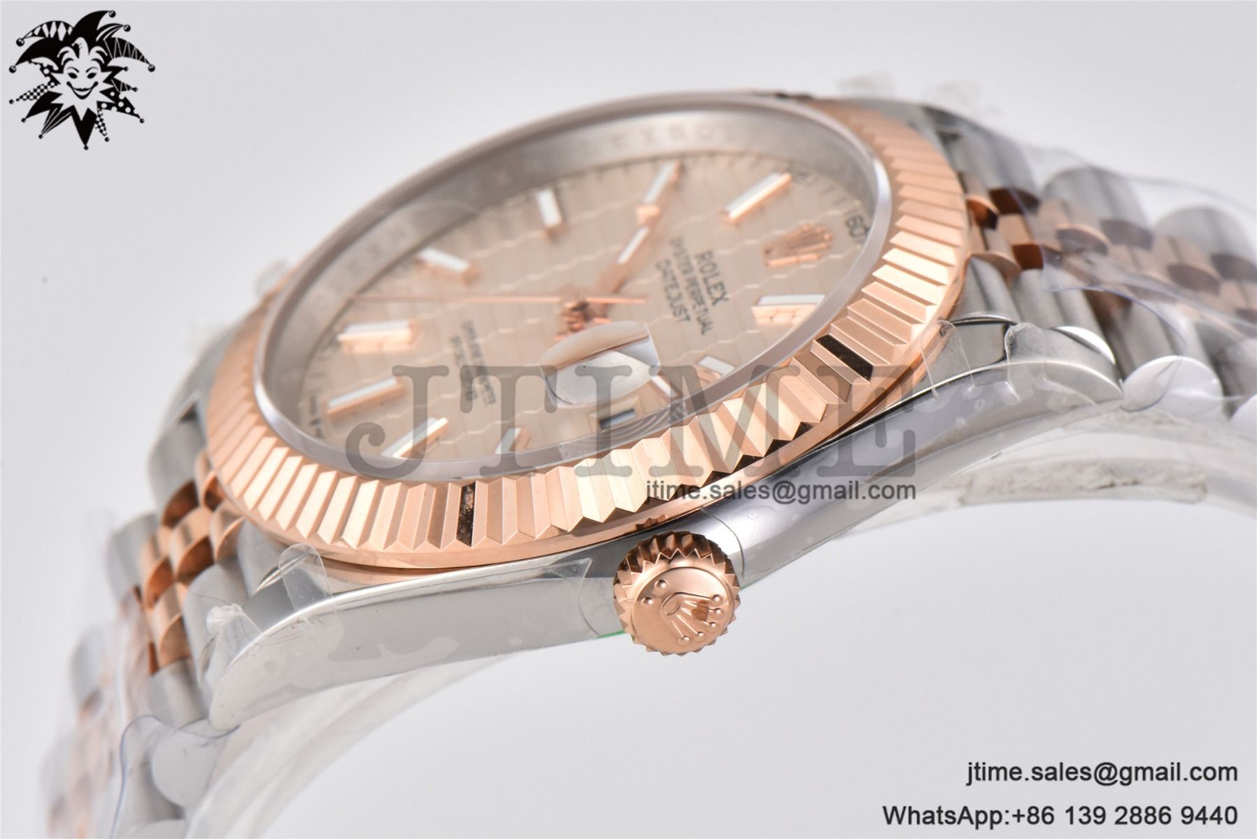 DateJust 41 126332 BPF 1:1 Best Edition Silver Fluted Dial on SS/RG Jubilee Bracelet VR3235 - Image 11