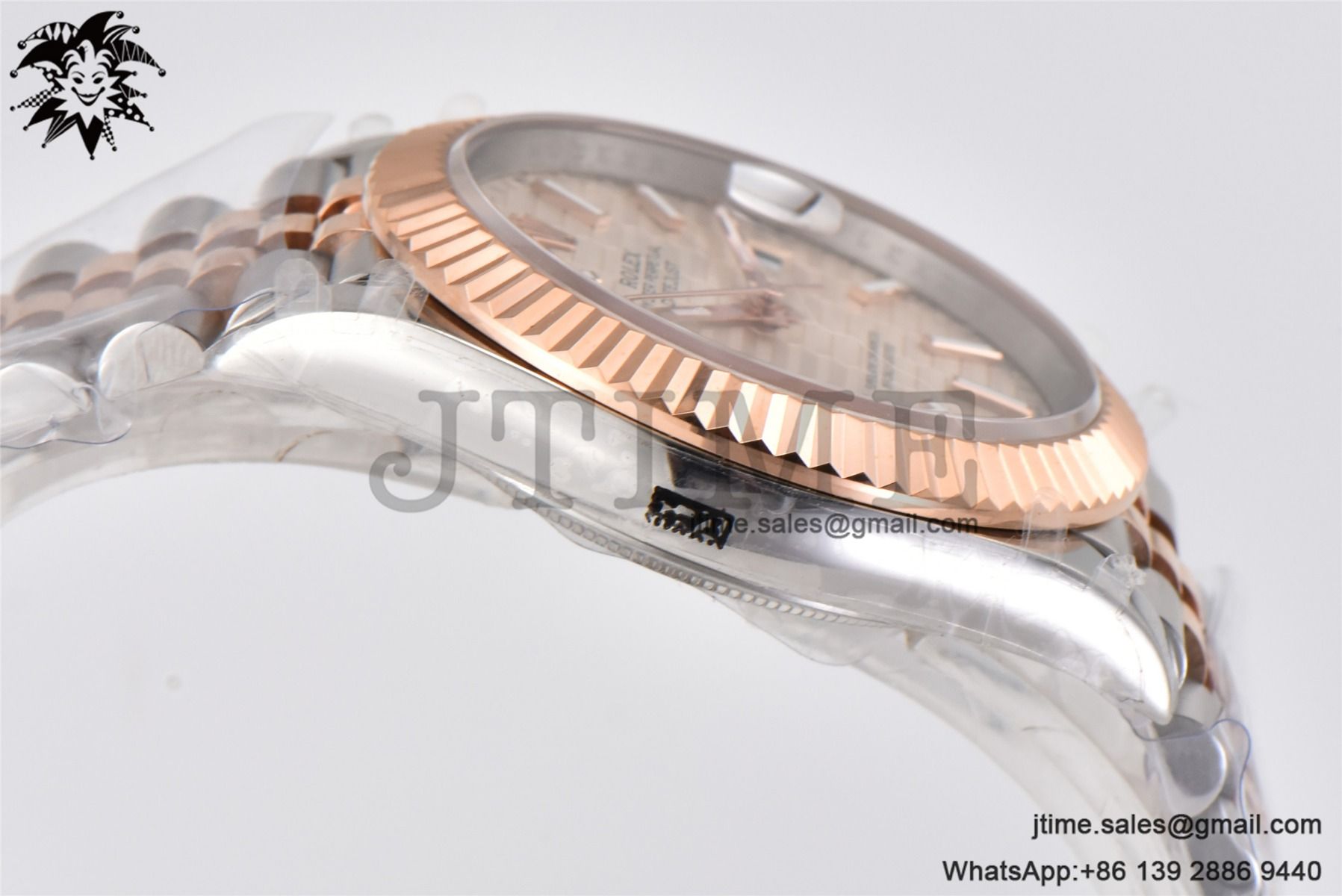 DateJust 41 126332 BPF 1:1 Best Edition Silver Fluted Dial on SS/RG Jubilee Bracelet VR3235 - Image 12