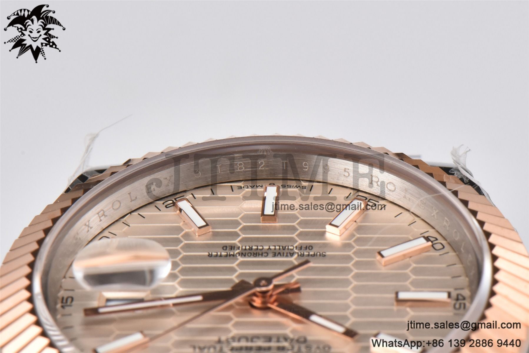 DateJust 41 126332 BPF 1:1 Best Edition Silver Fluted Dial on SS/RG Jubilee Bracelet VR3235 - Image 13