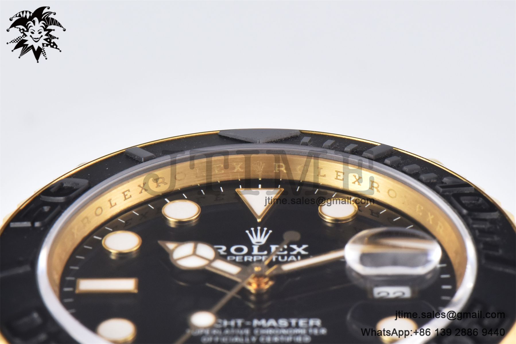 Yacht-Master 42mm 226658 Gold Factory 1:1 Best Edition Ceramic Bezel Black Dial on Oysterflex Strap VR3235 (Tungsten Heavy Version) - Image 15