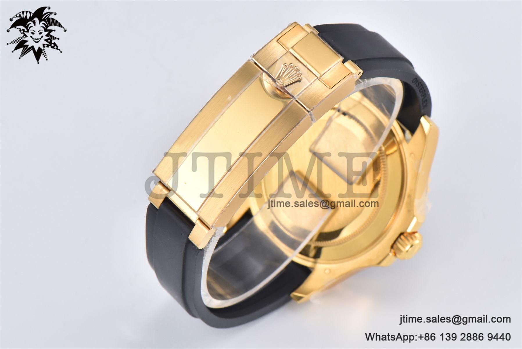 Yacht-Master 42mm 226658 Gold Factory 1:1 Best Edition Ceramic Bezel Black Dial on Oysterflex Strap VR3235 (Tungsten Heavy Version) - Image 17