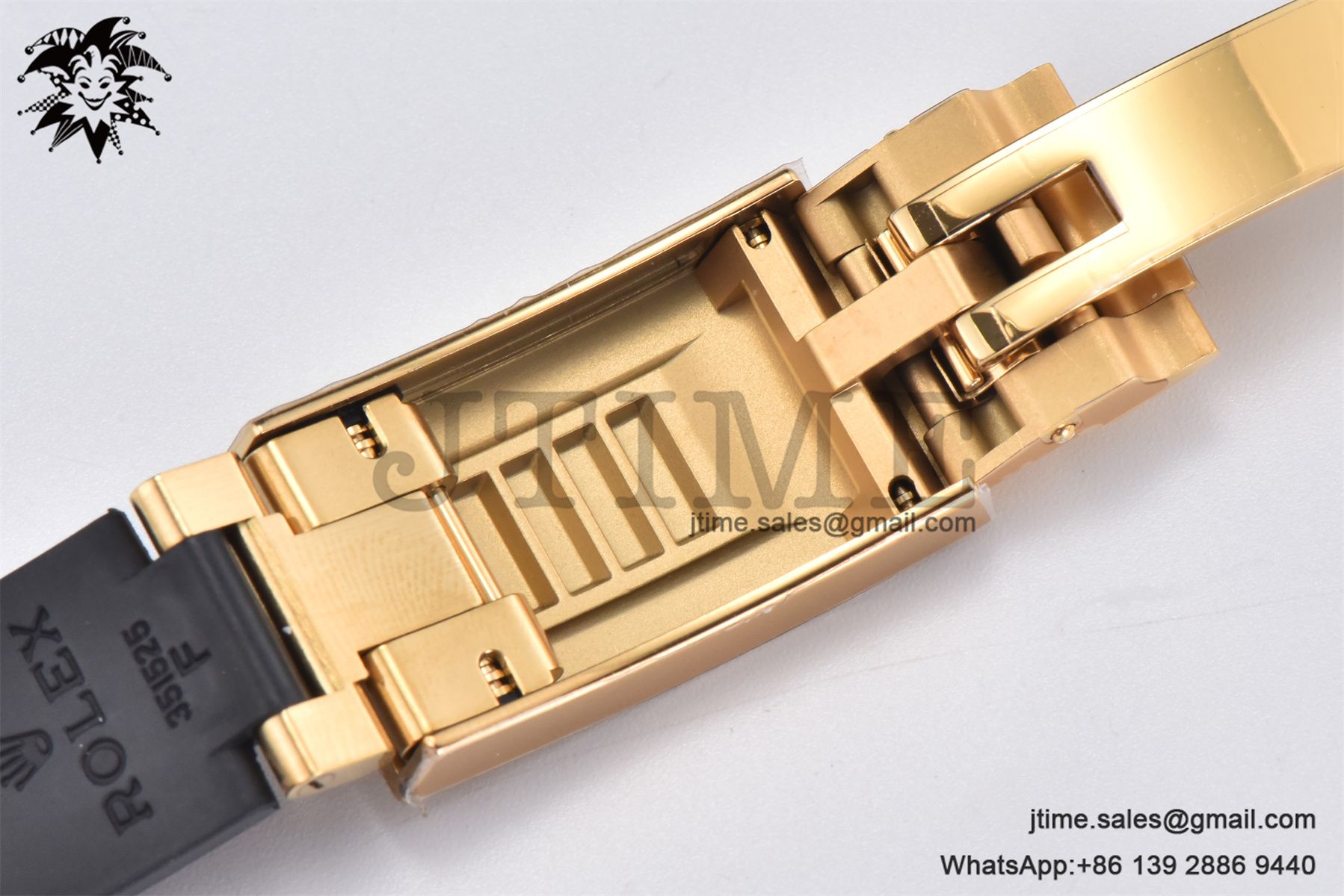 Yacht-Master 42mm 226658 Gold Factory 1:1 Best Edition Ceramic Bezel Black Dial on Oysterflex Strap VR3235 (Tungsten Heavy Version) - Image 24