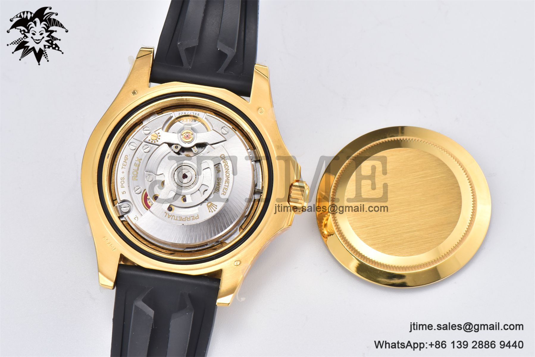 Yacht-Master 42mm 226658 Gold Factory 1:1 Best Edition Ceramic Bezel Black Dial on Oysterflex Strap VR3235 (Tungsten Heavy Version) - Image 27