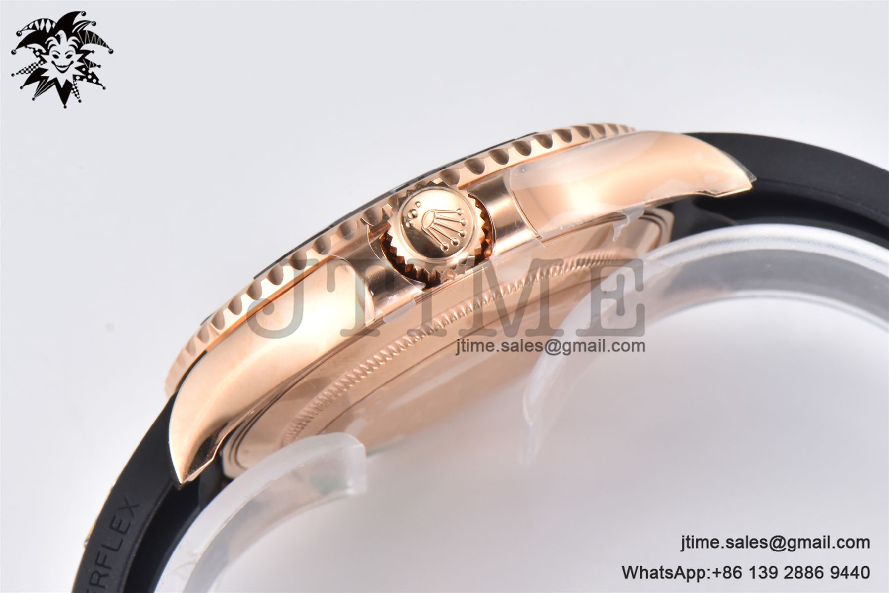 Yacht-Master 126655 Gold Factory 1:1 Best Edition Black Ceramic Bezel on Oysterflex Strap VR3235 (Tungsten Heavy Version) - Image 17