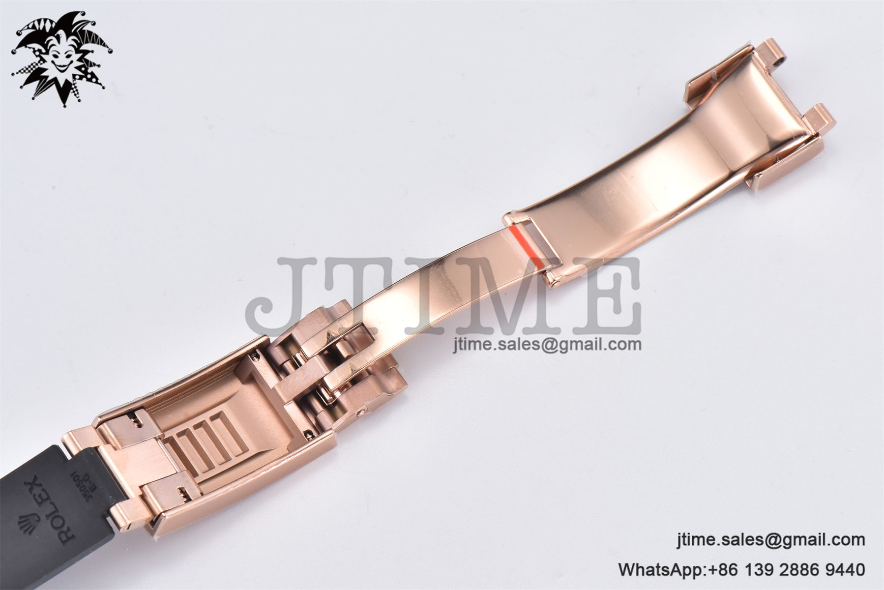 Yacht-Master 126655 Gold Factory 1:1 Best Edition Black Ceramic Bezel on Oysterflex Strap VR3235 (Tungsten Heavy Version) - Image 22