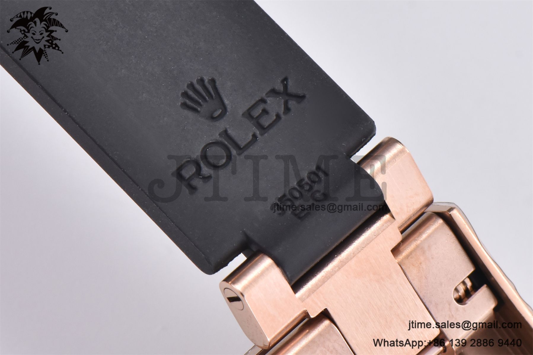 Yacht-Master 126655 Gold Factory 1:1 Best Edition Black Ceramic Bezel on Oysterflex Strap VR3235 (Tungsten Heavy Version) - Image 24