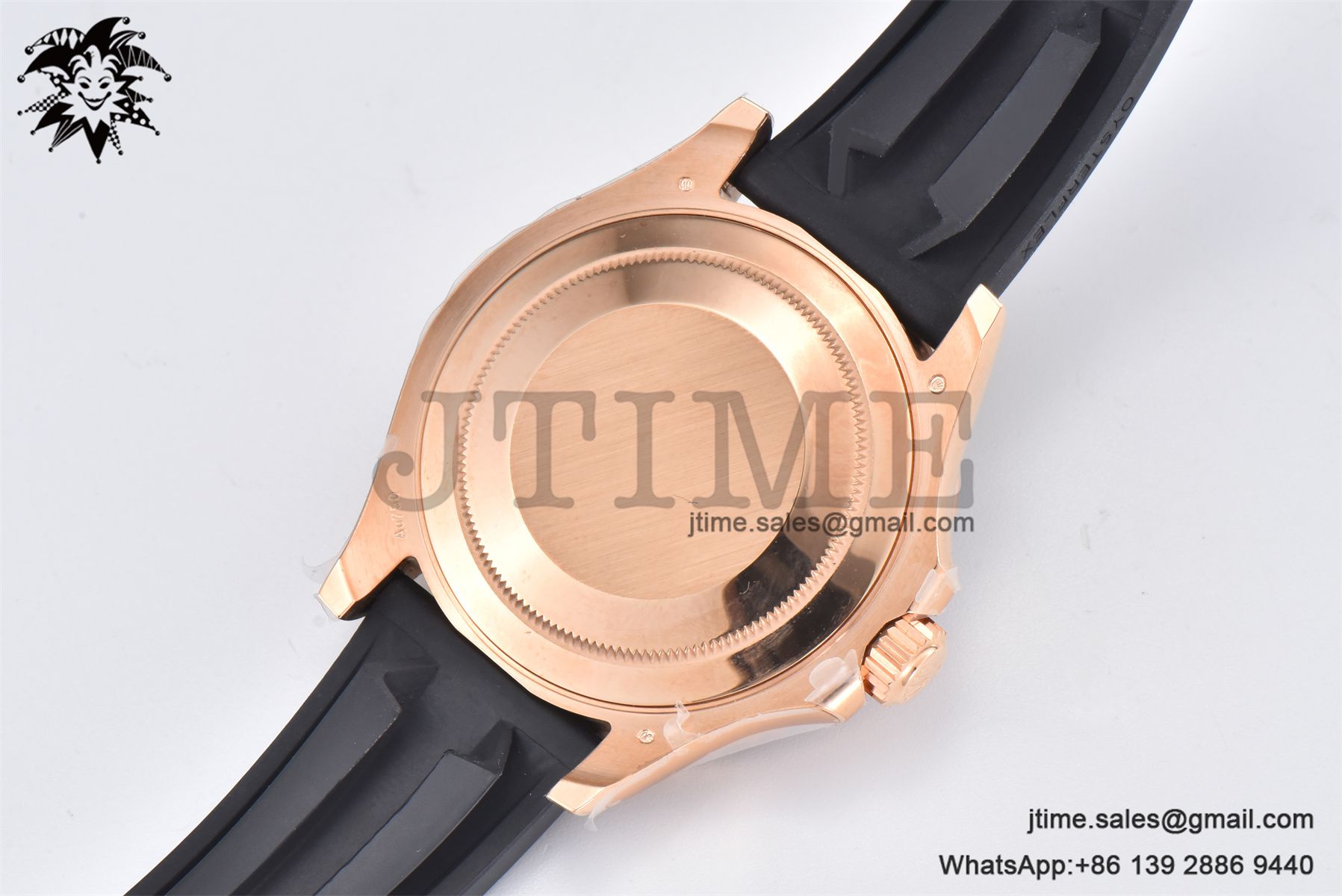 Yacht-Master 126655 Gold Factory 1:1 Best Edition Black Ceramic Bezel on Oysterflex Strap VR3235 (Tungsten Heavy Version) - Image 25