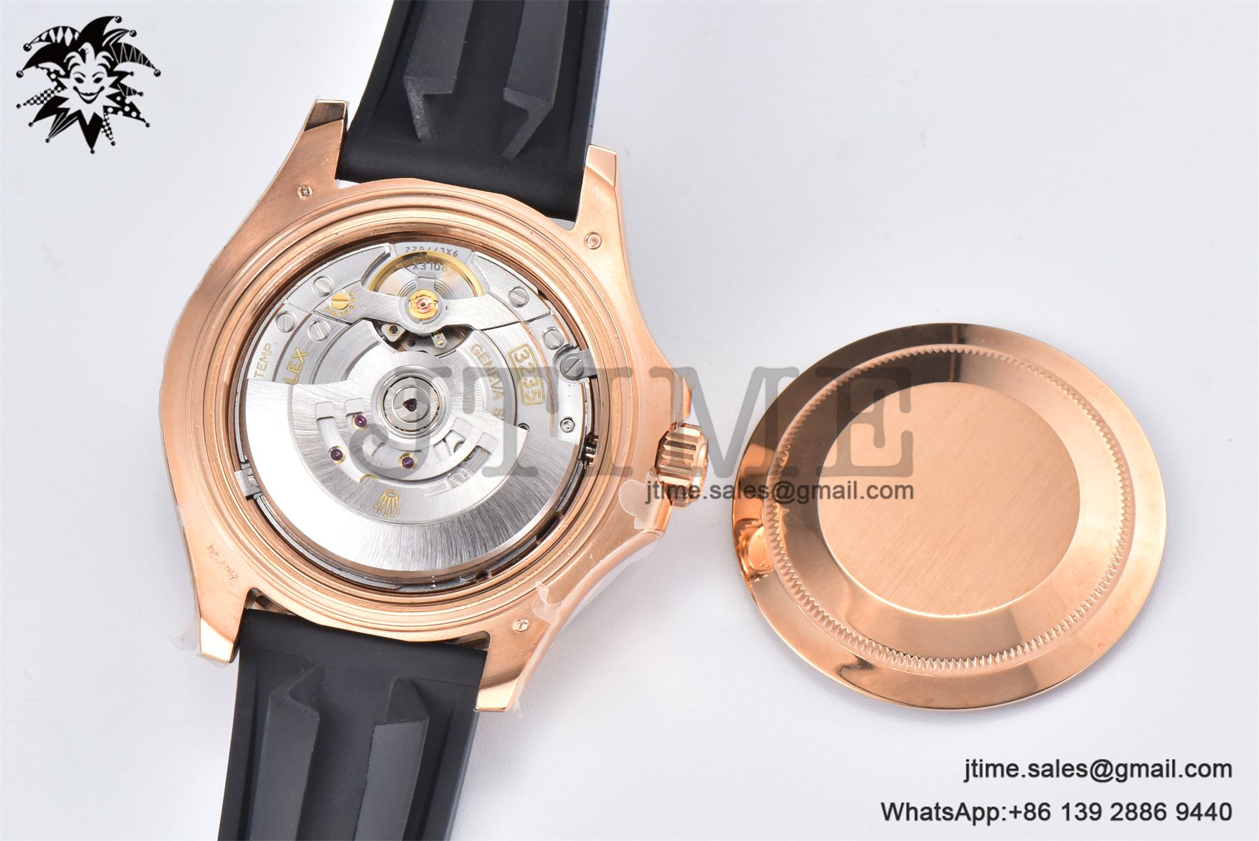 Yacht-Master 126655 Gold Factory 1:1 Best Edition Black Ceramic Bezel on Oysterflex Strap VR3235 (Tungsten Heavy Version) - Image 26
