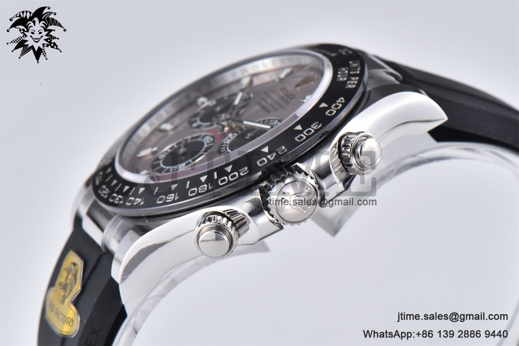 Daytona 116519 Gold Factory 1:1 Best Edition Grey Dial on Oysterflex Rubber Strap SA4130(Tungsten Heavy Version) - Image 13