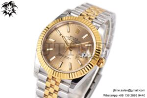 DateJust 36 126333 904L SS/YG VSF 1:1 Best Edition Gold Dial on Jubilee Bracelet VS3235
