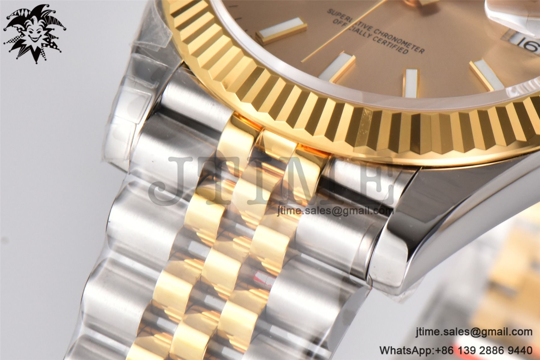 DateJust 36 126333 904L SS/YG VSF 1:1 Best Edition Gold Dial on Jubilee Bracelet VS3235 - Image 10