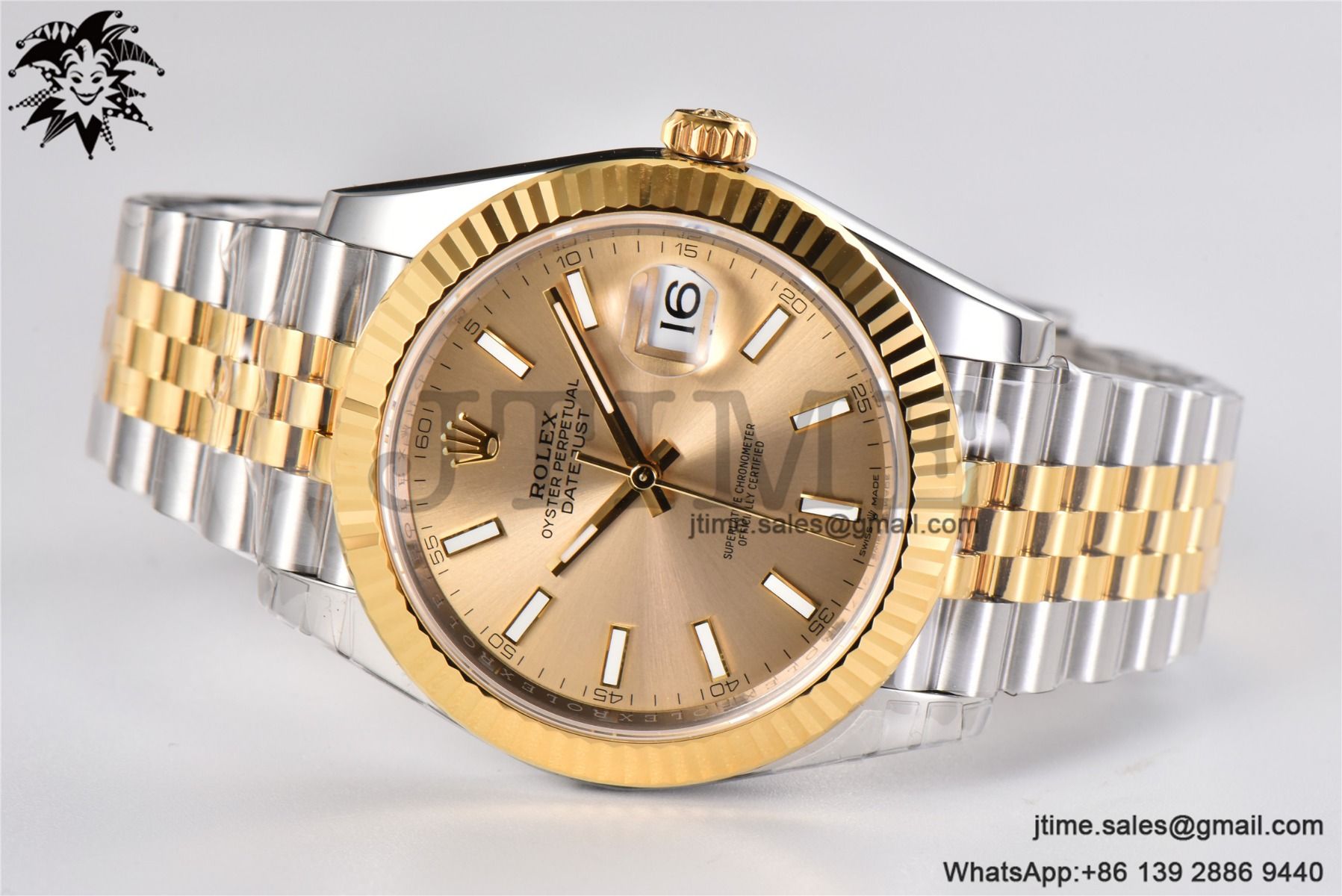 DateJust 36 126333 904L SS/YG VSF 1:1 Best Edition Gold Dial on Jubilee Bracelet VS3235 - Image 8