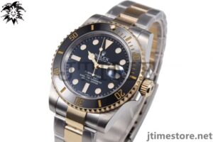 Submariner 116613 LN Noob V8 1:1 Best Edition YG Wrapped Bezel Black Dial on SS/YG Bracelet A2836