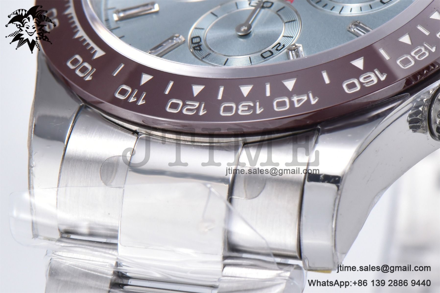 Daytona 116506 SS 904L APSF 1:1 Best Edition Brown Ceramic Bezel Ice Blue Dial on SS Bracelet SH4130 - Image 13