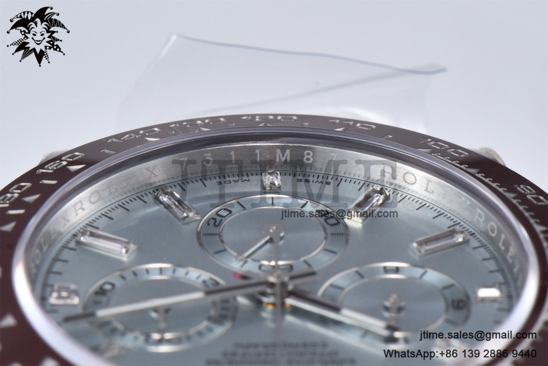 Daytona 116506 SS 904L APSF 1:1 Best Edition Brown Ceramic Bezel Ice Blue Dial on SS Bracelet SH4130 - Image 14