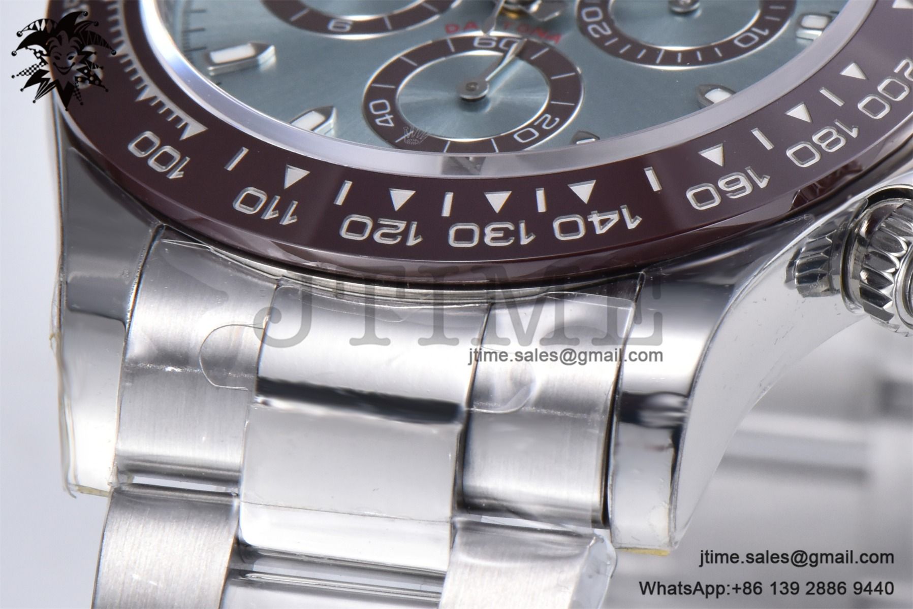 Daytona 116506 SS 904L APSF 1:1 Best Edition Brown Ceramic Bezel Ice Blue Sticker Dial on SS Bracelet SH4130 - Image 12