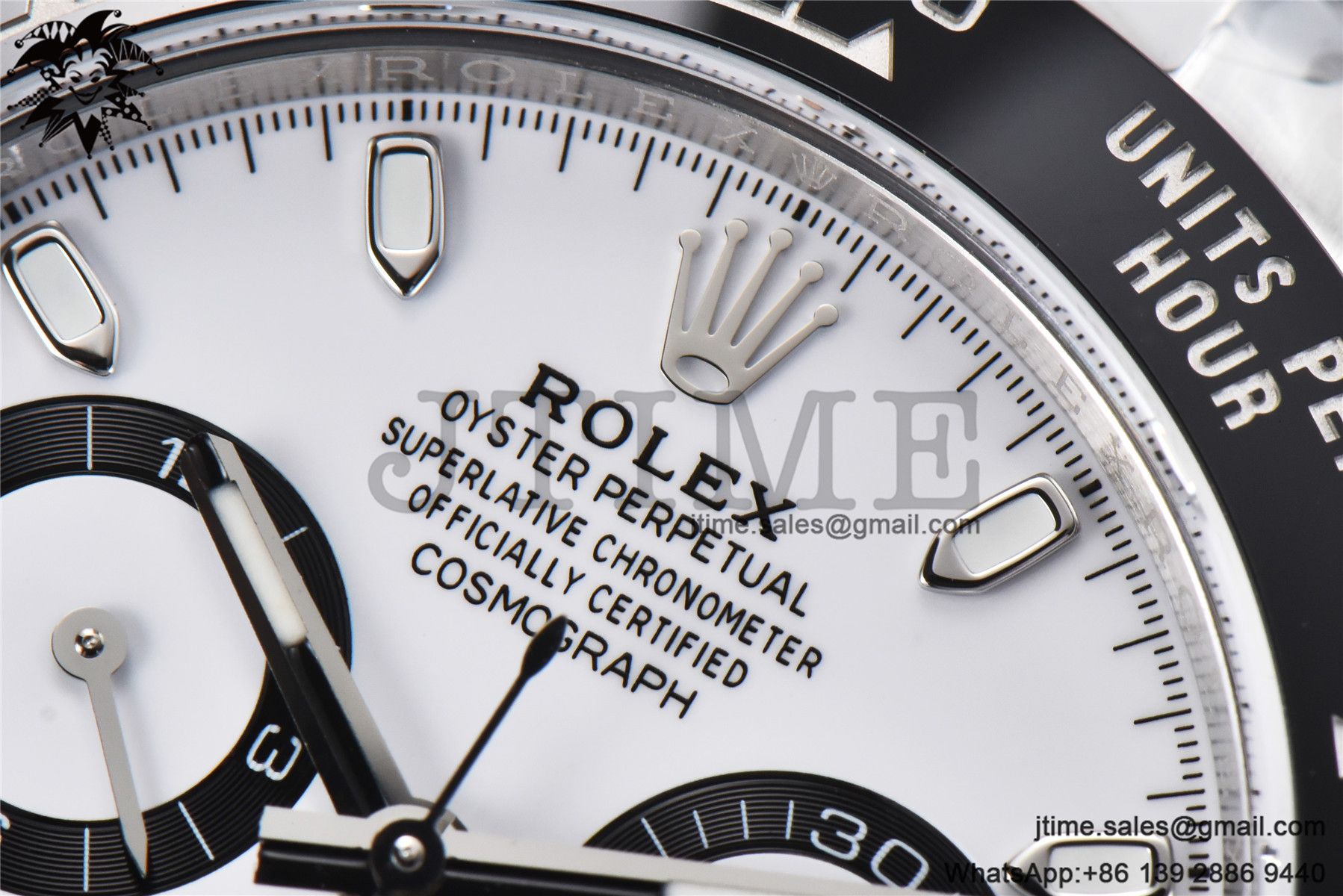 Daytona Panda 116500 AR+F 1:1 Best Edition White Dial On 904L SS Case and Bracelet SA4130 - Image 5