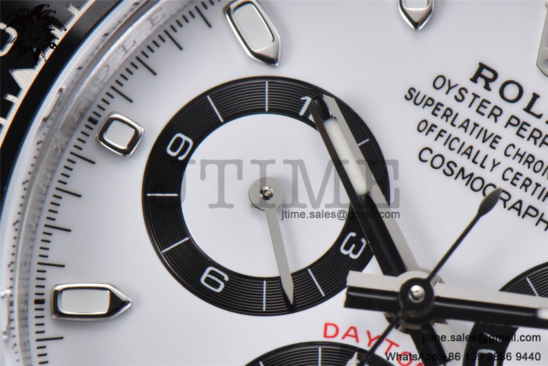 Daytona Panda 116500 AR+F 1:1 Best Edition White Dial On 904L SS Case and Bracelet SA4130 - Image 6