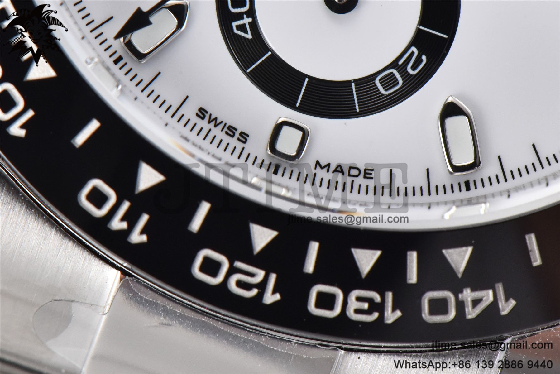 Daytona Panda 116500 AR+F 1:1 Best Edition White Dial On 904L SS Case and Bracelet SA4130 - Image 7