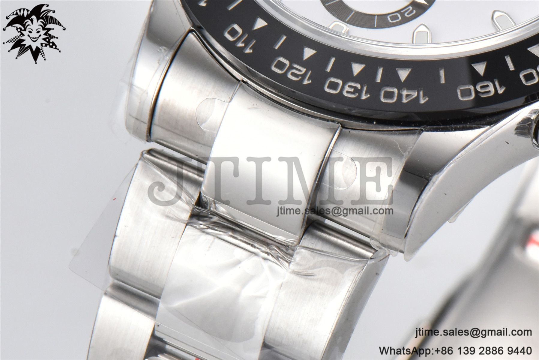 Daytona Panda 116500 AR+F 1:1 Best Edition White Dial On 904L SS Case and Bracelet SA4130 - Image 9