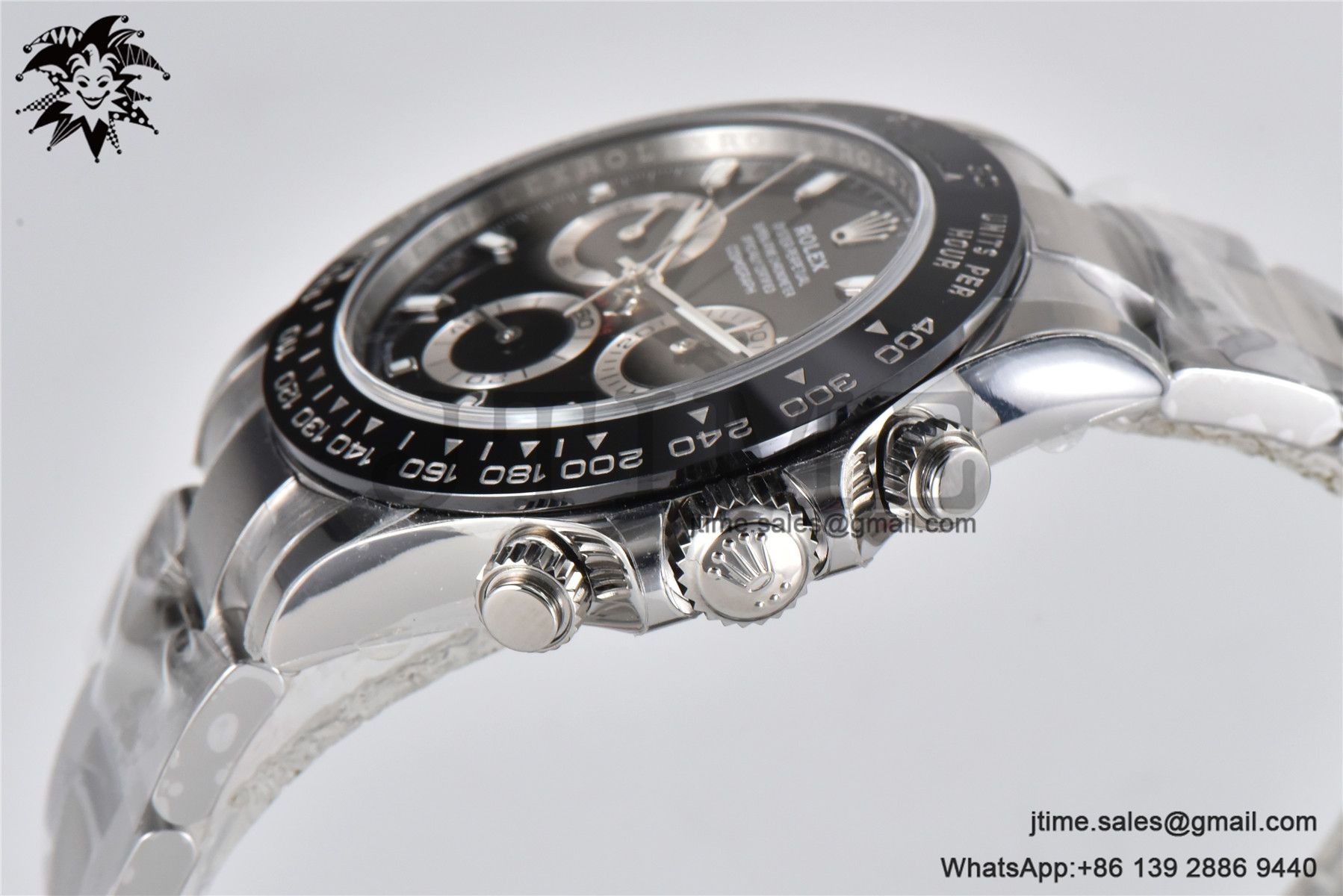 Daytona 116500 BTF 1:1 Best Edition 904L SS Case and Bracelet Black Dial SA4130 - Image 28