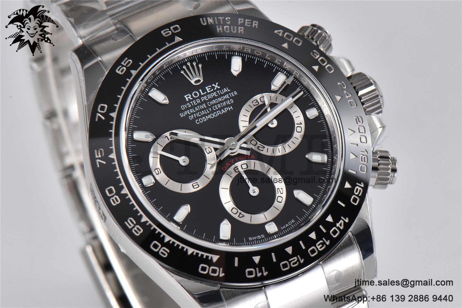 Daytona 116500 BTF 1:1 Best Edition 904L SS Case and Bracelet Black Dial SA4130 - Image 30