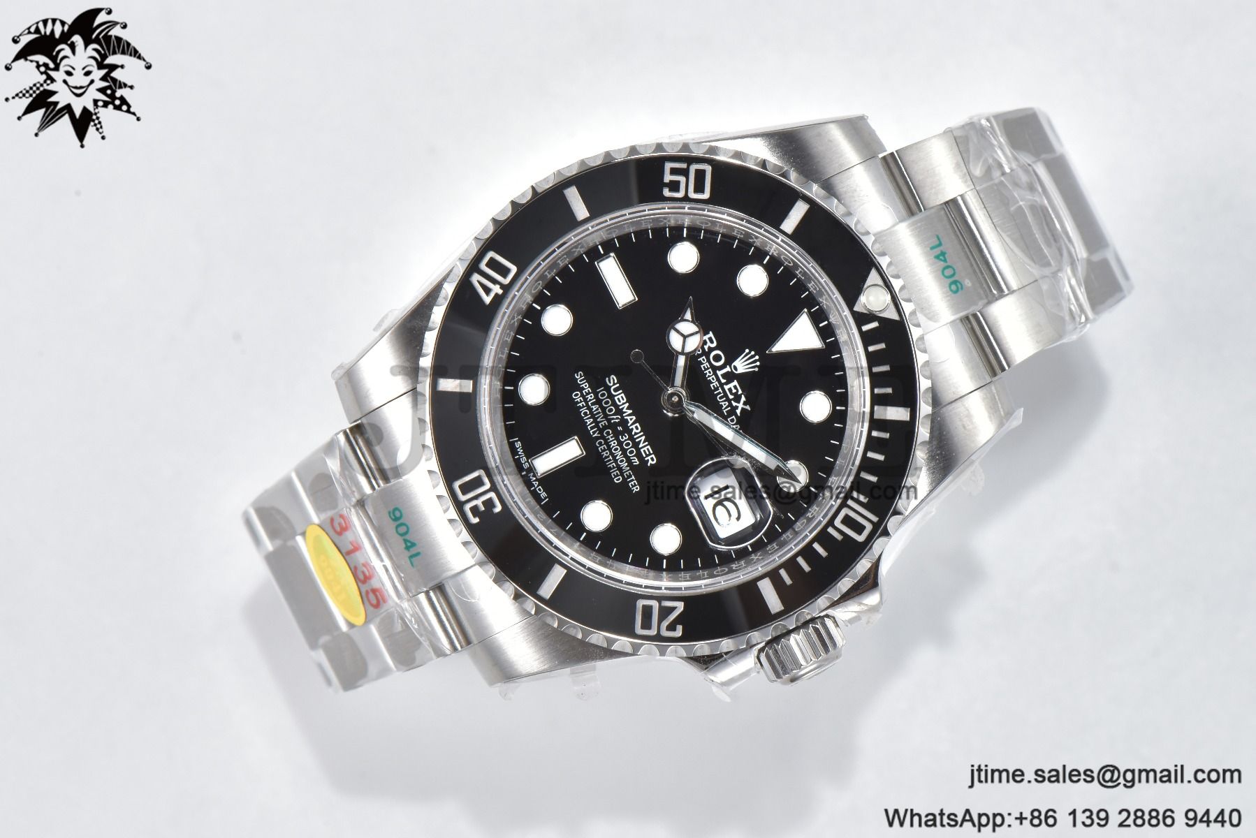 Submariner 116610 LN Black Ceramic ZF 1:1 Best Edition 904L SS Case and Bracelet VR3135 - Image 5