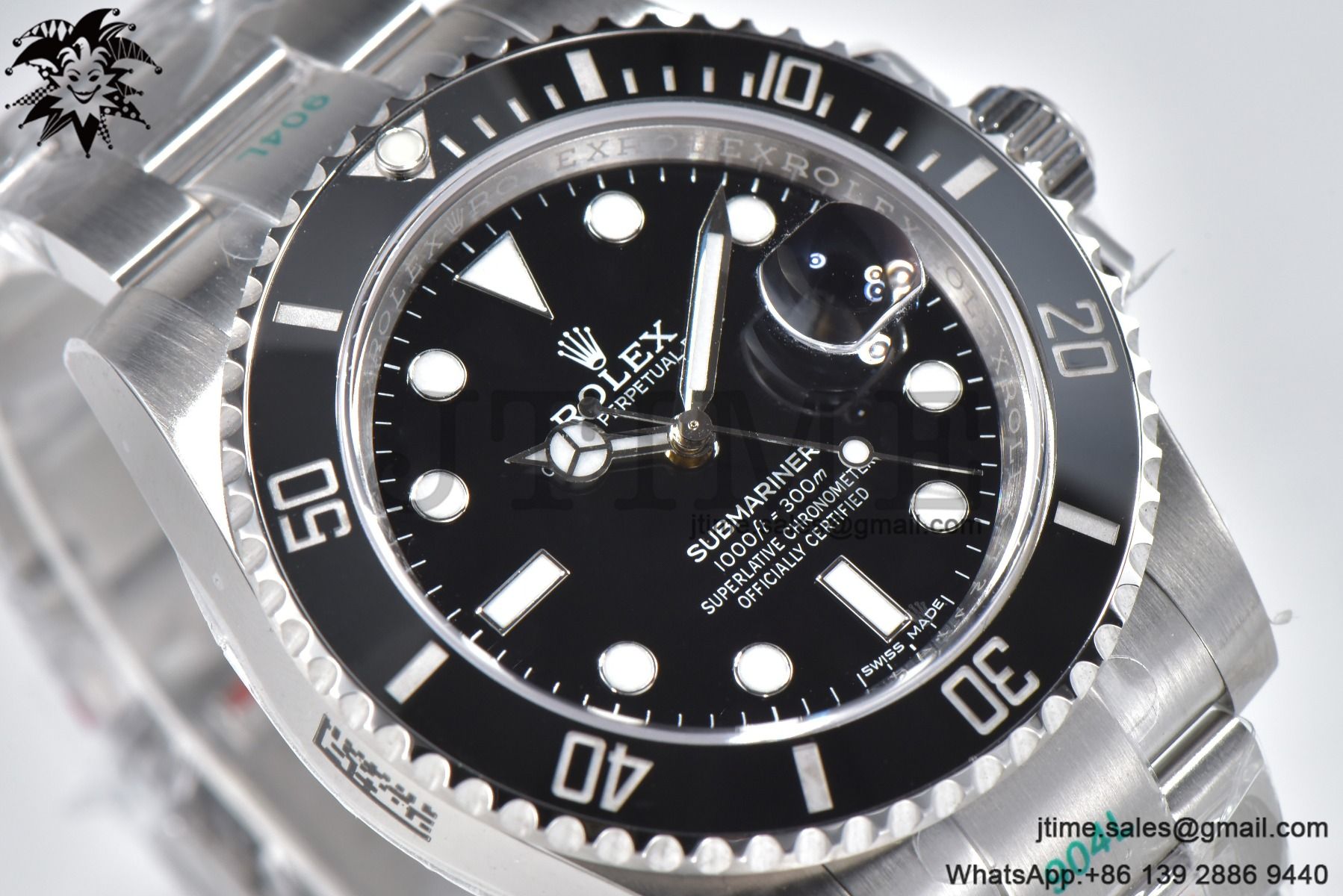 Submariner 116610 LN Black Ceramic ZF 1:1 Best Edition 904L SS Case and Bracelet VR3135 - Image 9