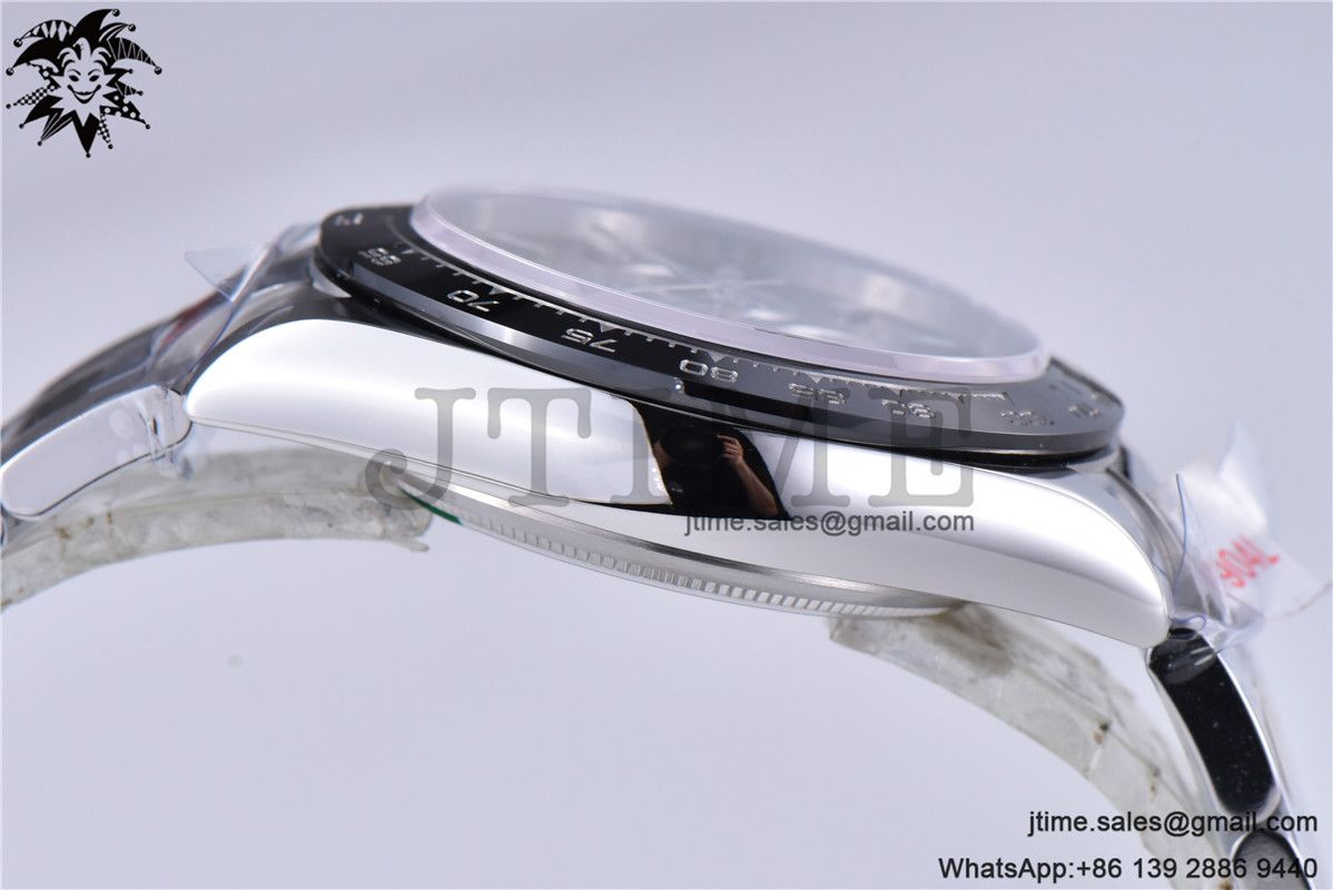 Daytona 116500 Noob 1:1 Best Edition 904L SS Case and Bracelet Black Dial SA4130 V4 - Image 10