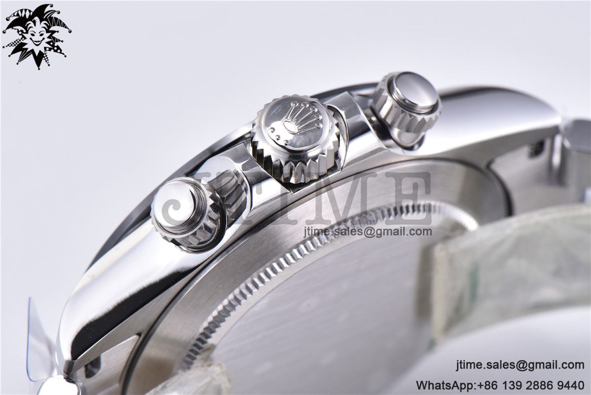 Daytona 116500 Noob 1:1 Best Edition 904L SS Case and Bracelet Black Dial SA4130 V4 - Image 12