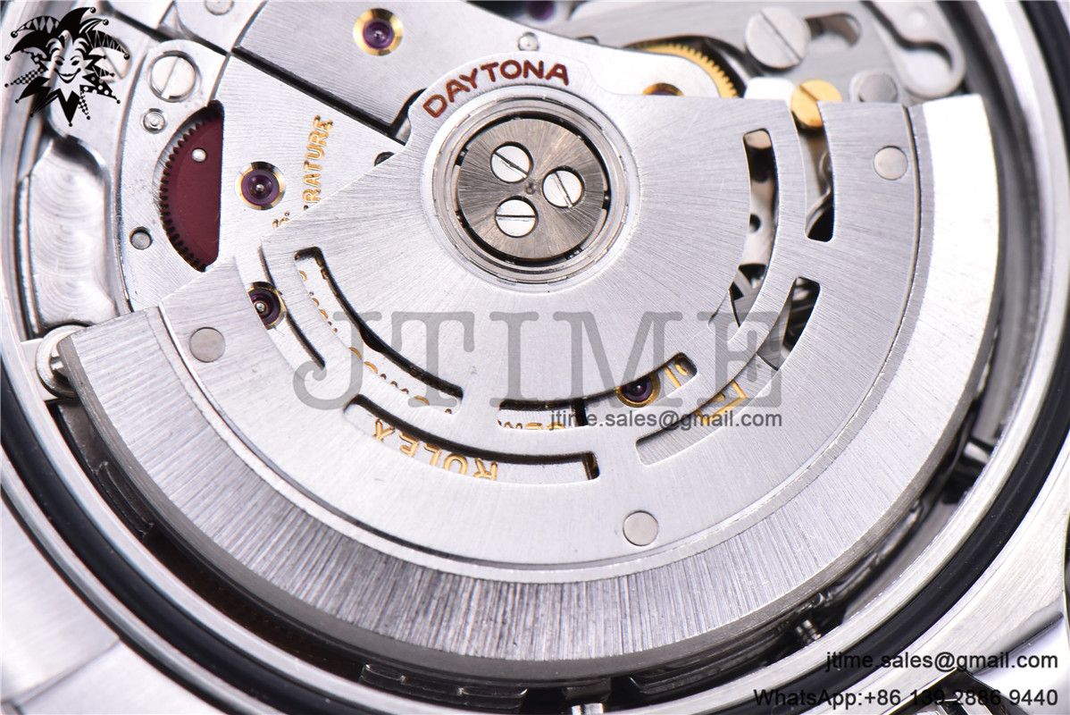 Daytona 116500 Noob 1:1 Best Edition 904L SS Case and Bracelet Black Dial SA4130 V4 - Image 18