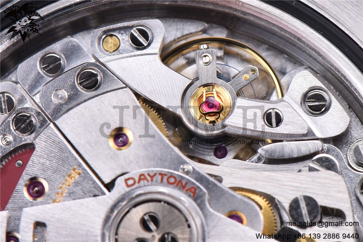 Daytona 116500 Noob 1:1 Best Edition 904L SS Case and Bracelet Black Dial SA4130 V4 - Image 20