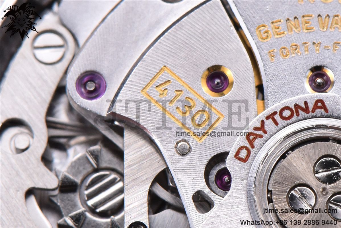 Daytona 116500 Noob 1:1 Best Edition 904L SS Case and Bracelet Black Dial SA4130 V4 - Image 21