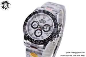 Daytona Panda 116500 Noob 1:1 Best Edition 904L SS Case and Bracelet White Dial SA4130 V5