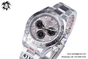 Daytona 116506 40mm SS QF 1:1 Best Edition Meteorite Dial on SS Bracelet SH4130 V3 (Tungsten Heavy Version)