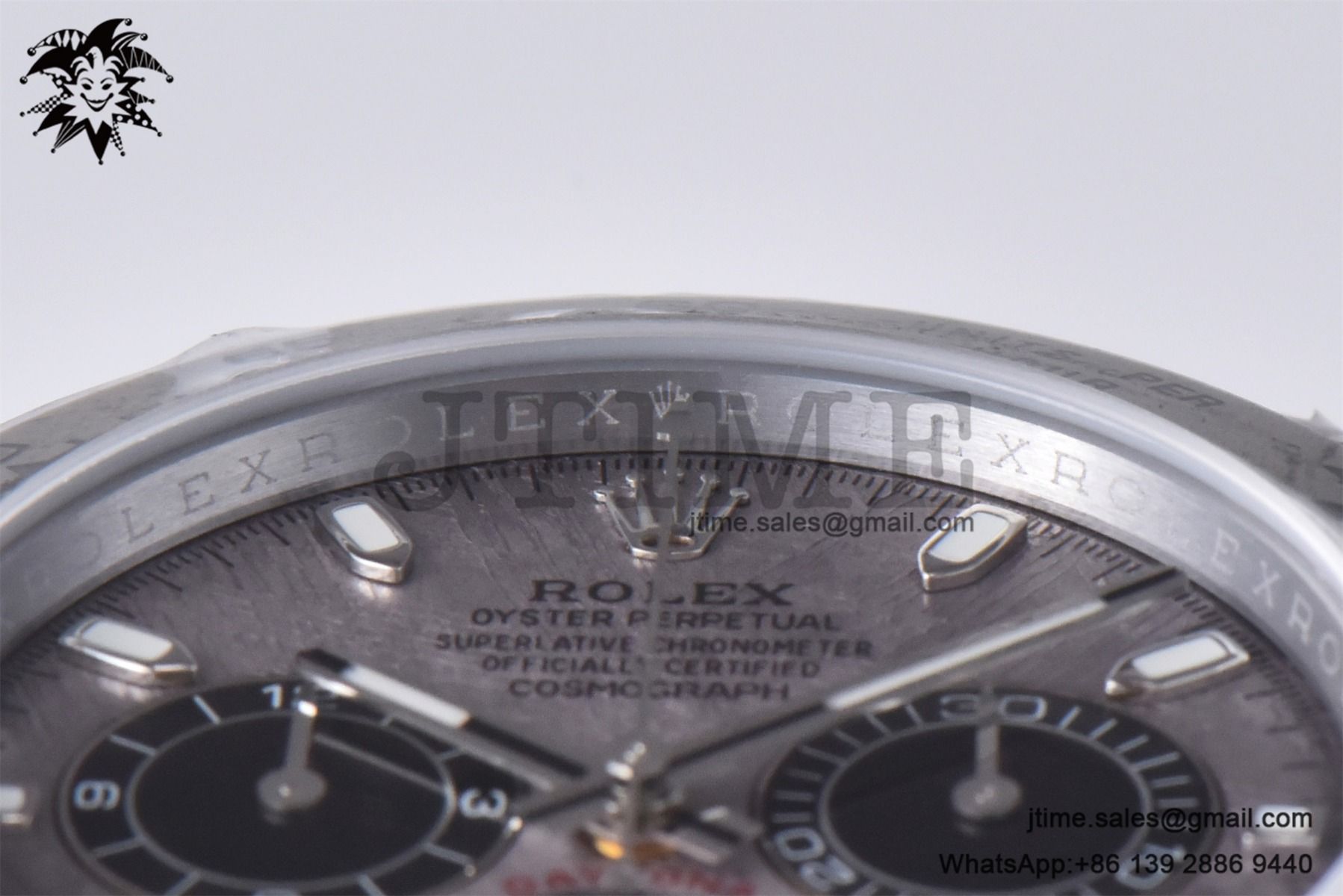 Daytona 116506 40mm SS QF 1:1 Best Edition Meteorite Dial on SS Bracelet SH4130 V3 (Tungsten Heavy Version) - Image 16