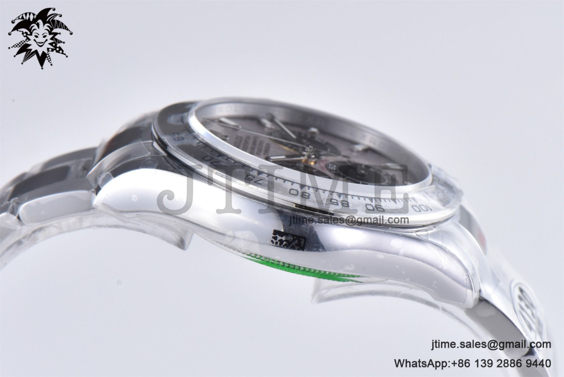 Daytona 116506 40mm SS QF 1:1 Best Edition Meteorite Dial on SS Bracelet SH4130 V3 (Tungsten Heavy Version) - Image 8