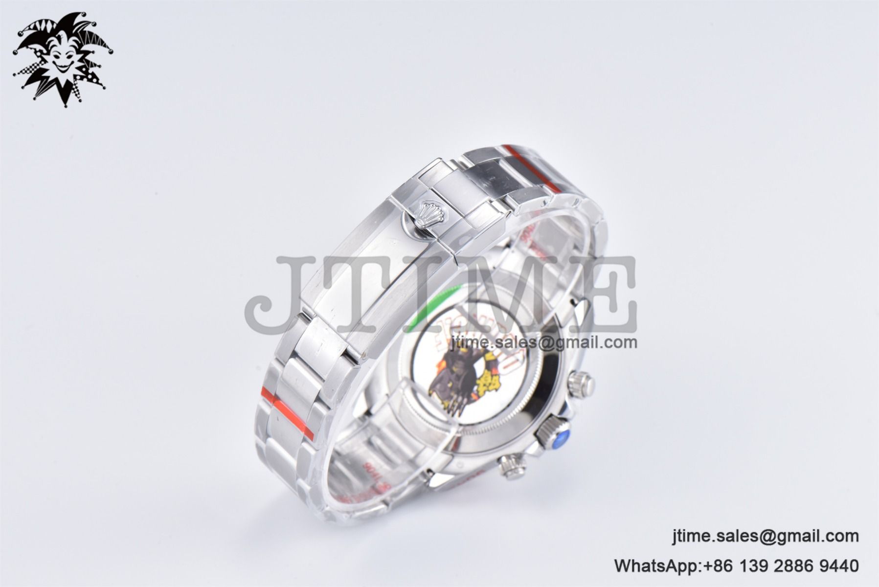 Daytona 116506 40mm SS QF 1:1 Best Edition Blue Stick Dial on SS Bracelet SH4130 V3 (Tungsten Heavy Version) - Image 12
