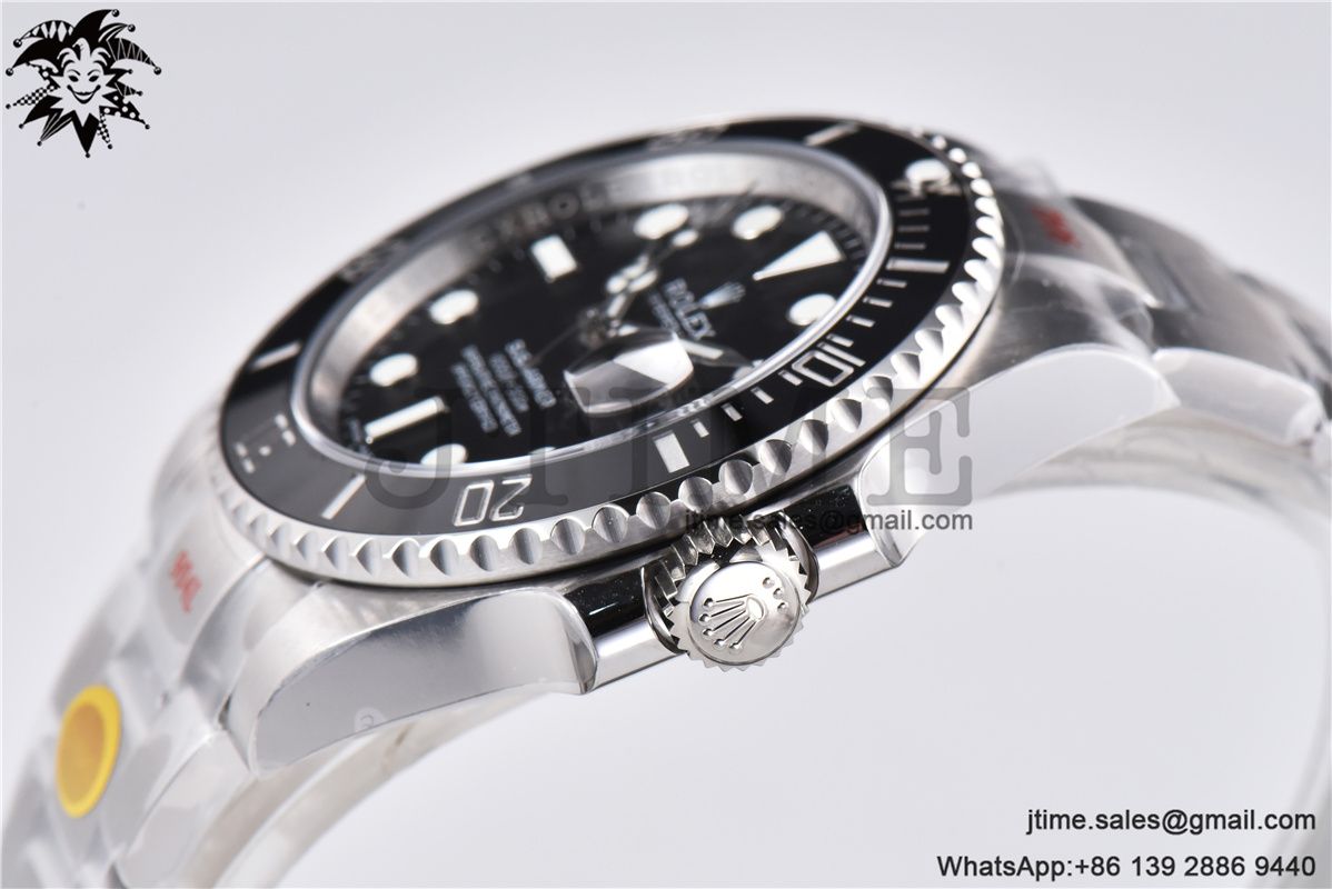 Submariner 116610 LN Black Ceramic Noob 1:1 Best Edition 904L SS Case and Bracelet SA3135 V12 - Image 7