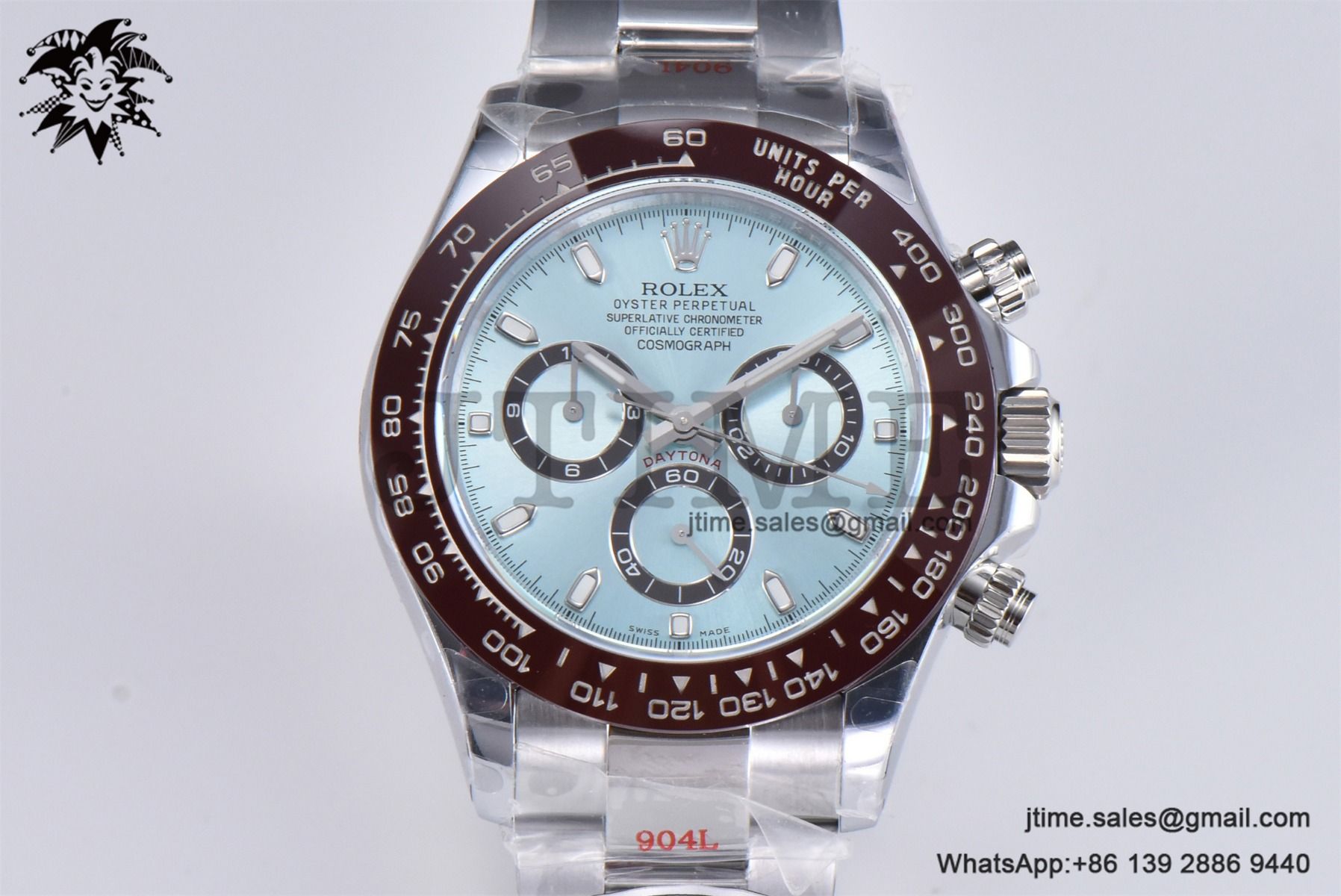 Daytona 116506 40mm SS QF 1:1 Best Edition Blue Stick Dial on SS Bracelet SH4130 V3 (Tungsten Heavy Version) - Image 3